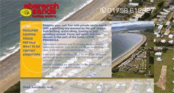 Desktop Screenshot of abererch-sands.co.uk